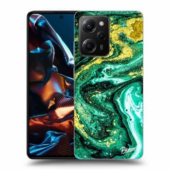 Maskica za Xiaomi Poco X5 Pro - Green Gold