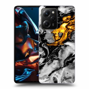 Maskica za Xiaomi Poco X5 Pro - Black Gold 2