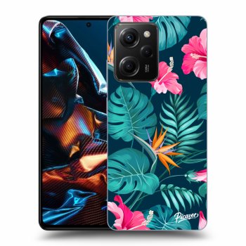 Maskica za Xiaomi Poco X5 Pro - Pink Monstera