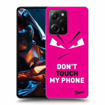 Maskica za Xiaomi Poco X5 Pro - Evil Eye - Pink