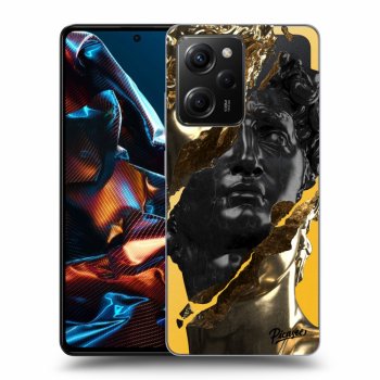 Maskica za Xiaomi Poco X5 Pro - Gold - Black