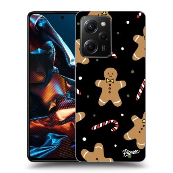 Picasee crna silikonska maskica za Xiaomi Poco X5 Pro - Gingerbread