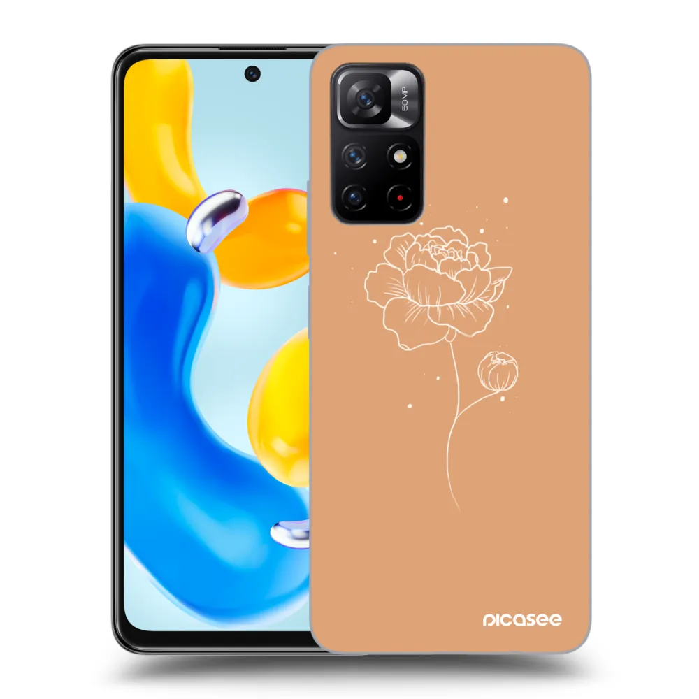 Picasee ULTIMATE CASE za Xiaomi Redmi Note 11S 5G - Peonies