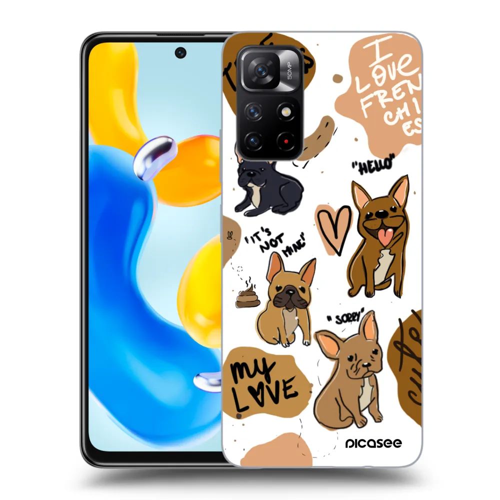 Picasee ULTIMATE CASE za Xiaomi Redmi Note 11S 5G - Frenchies