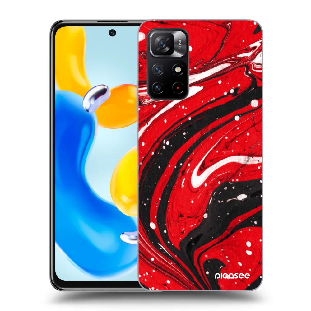 Picasee ULTIMATE CASE za Xiaomi Redmi Note 11S 5G - Red black