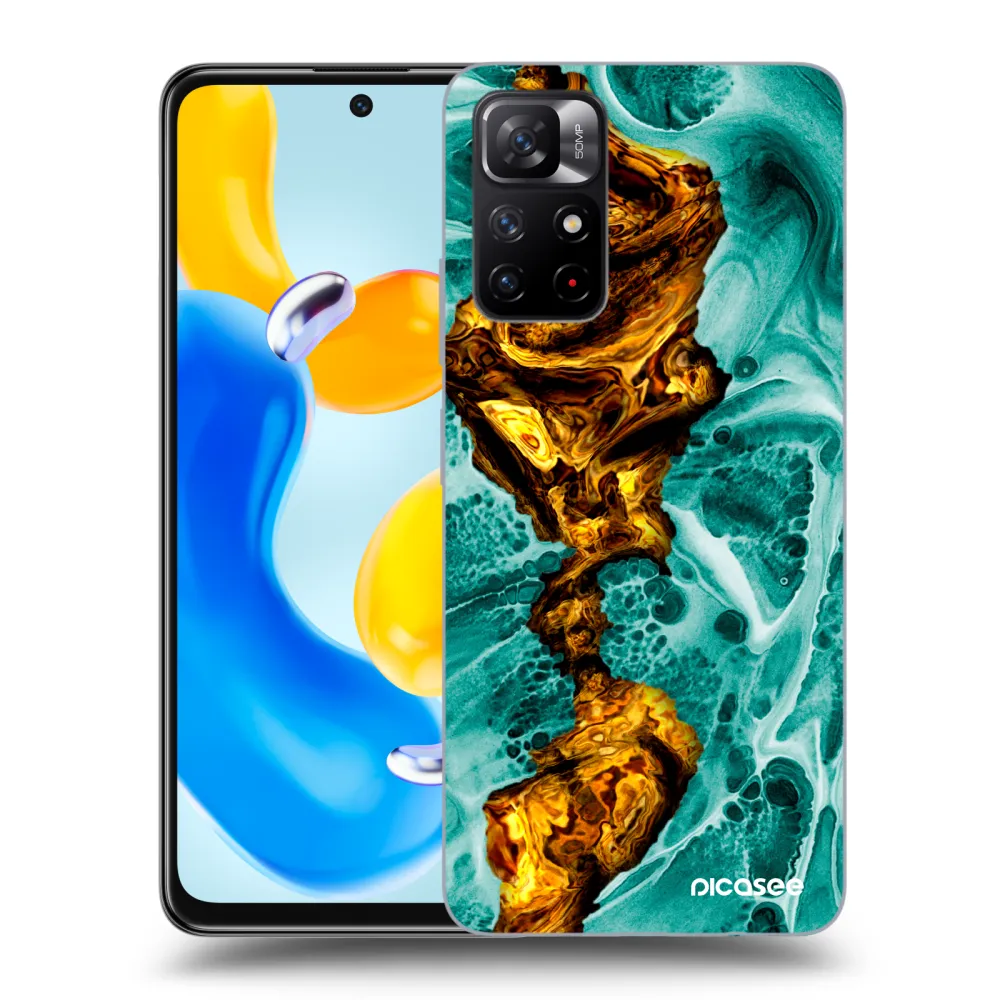 Picasee ULTIMATE CASE za Xiaomi Redmi Note 11S 5G - Goldsky