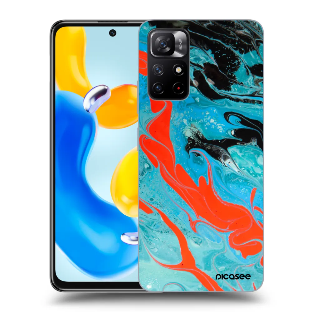Picasee ULTIMATE CASE za Xiaomi Redmi Note 11S 5G - Blue Magma