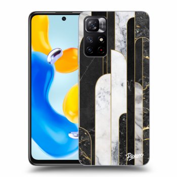 Maskica za Xiaomi Redmi Note 11S 5G - Black & White tile