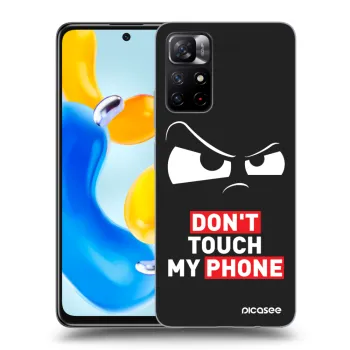 Picasee crna silikonska maskica za Xiaomi Redmi Note 11S 5G - Cloudy Eye - Transparent