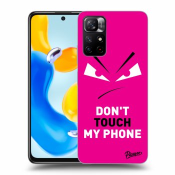 Maskica za Xiaomi Redmi Note 11S 5G - Evil Eye - Pink