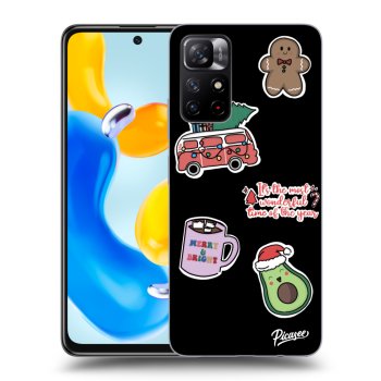 Maskica za Xiaomi Redmi Note 11S 5G - Christmas Stickers