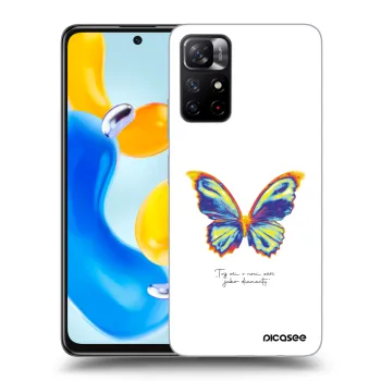Maskica za Xiaomi Redmi Note 11S 5G - Diamanty White