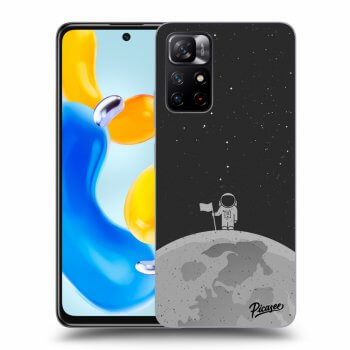 Picasee silikonska prozirna maskica za Xiaomi Redmi Note 11S 5G - Astronaut