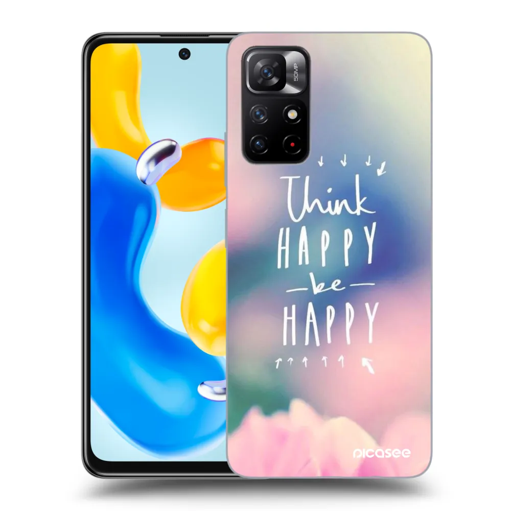 Picasee ULTIMATE CASE za Xiaomi Redmi Note 11S 5G - Think happy be happy
