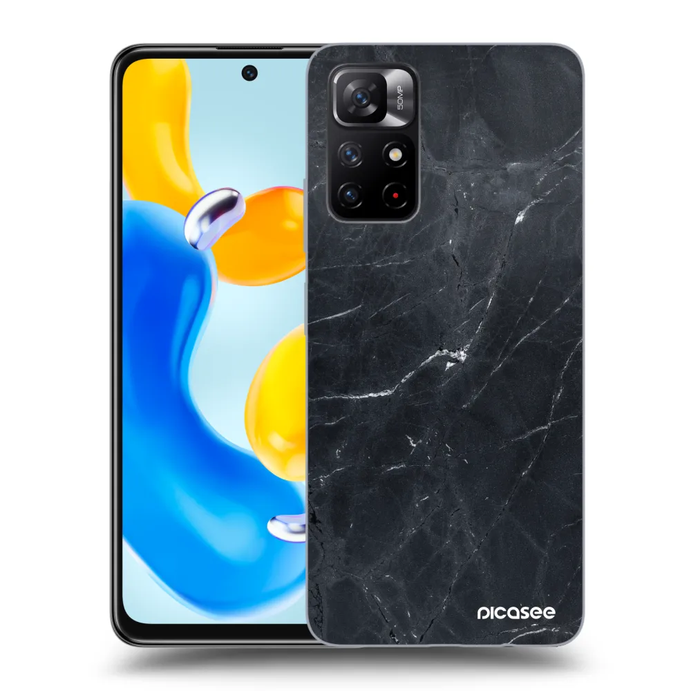 Picasee ULTIMATE CASE za Xiaomi Redmi Note 11S 5G - Black marble