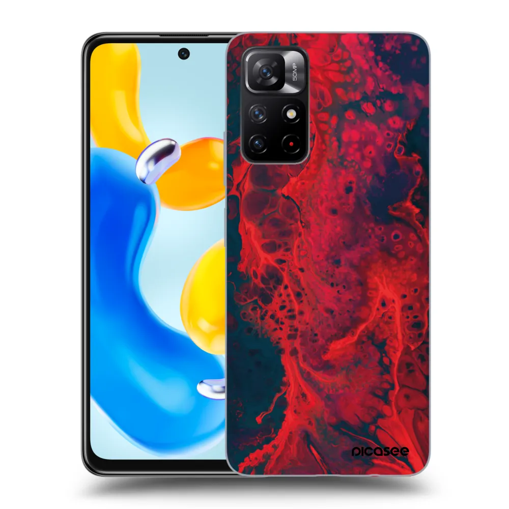 Picasee ULTIMATE CASE za Xiaomi Redmi Note 11S 5G - Organic red