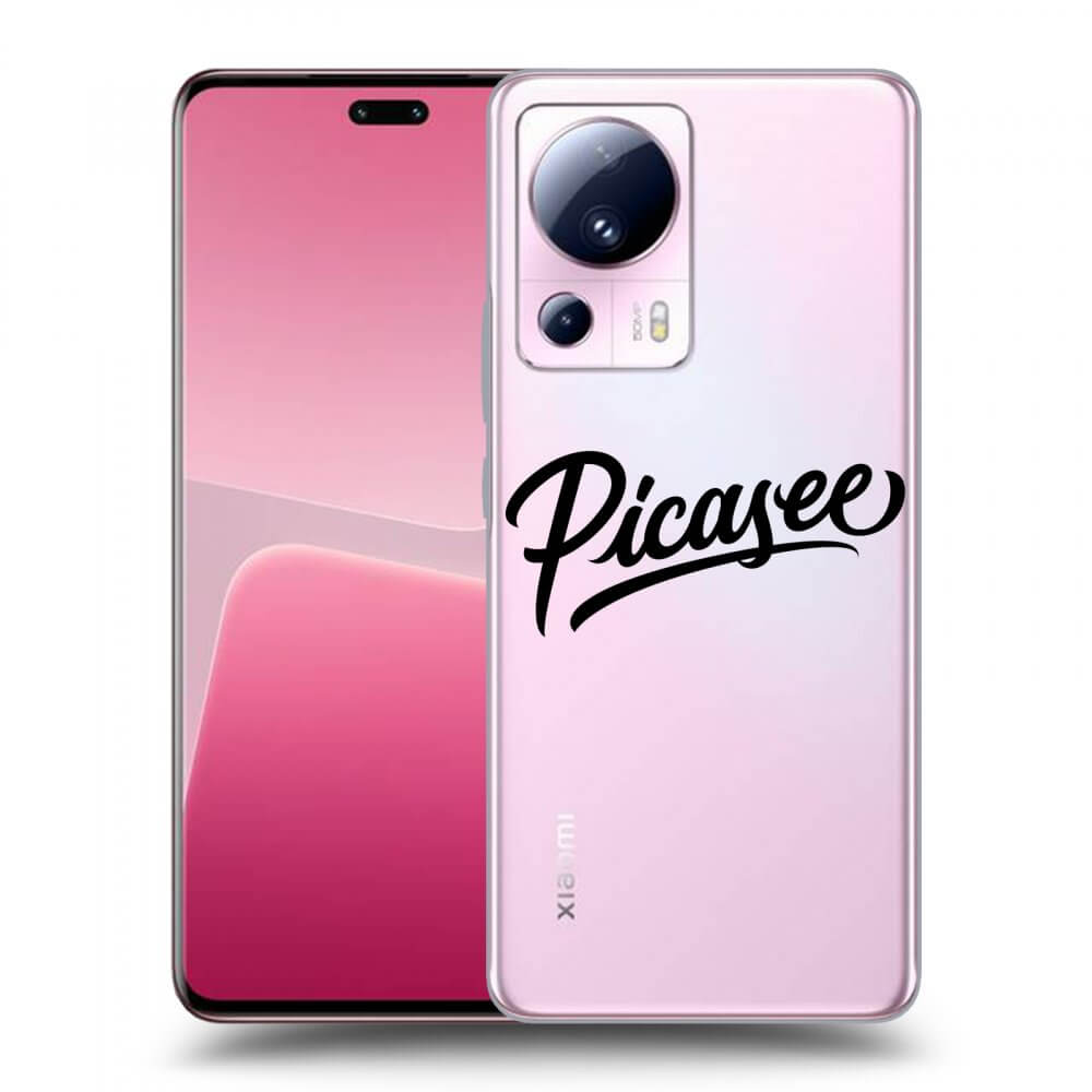 Picasee silikonska prozirna maskica za Xiaomi 13 Lite - Picasee - black