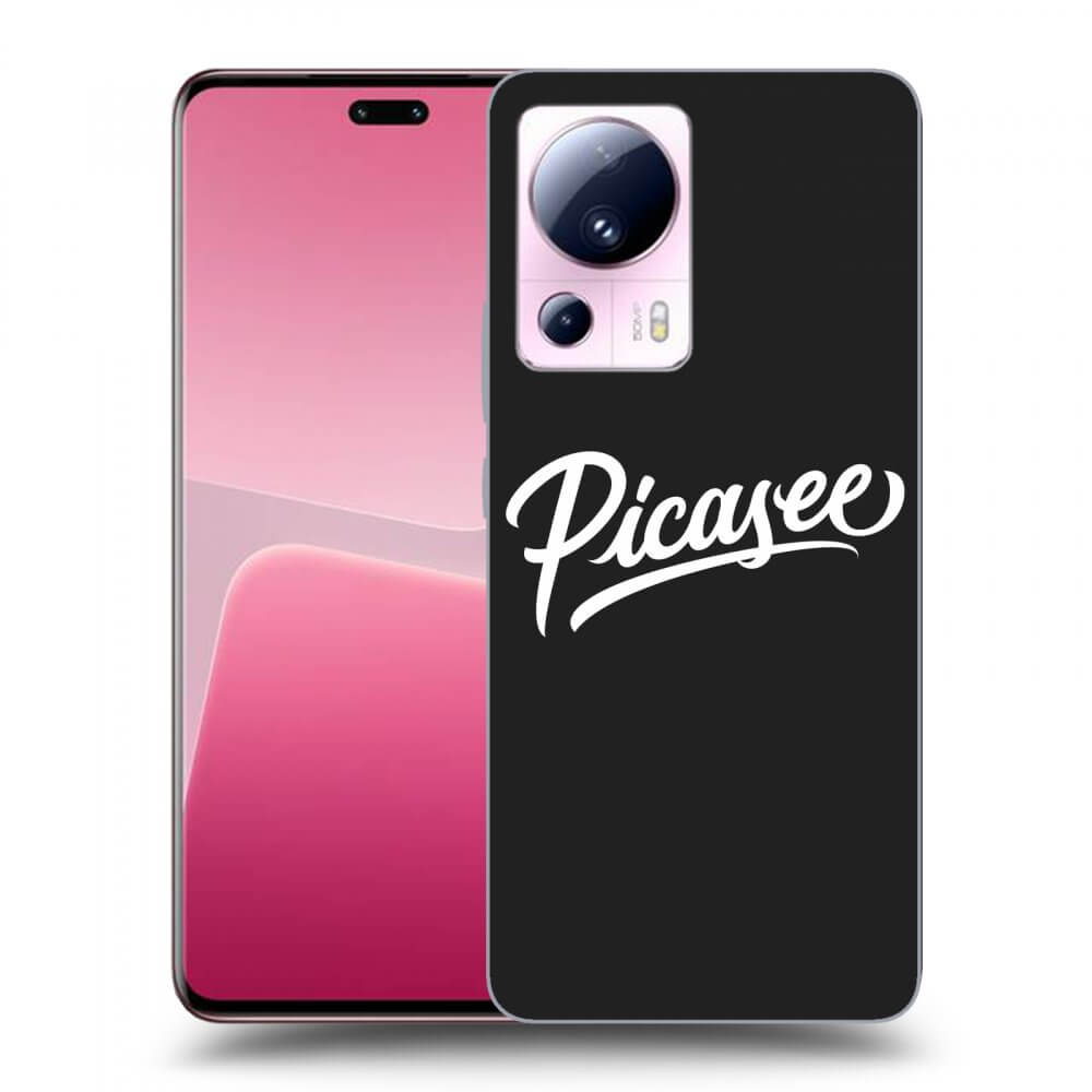 Picasee crna silikonska maskica za Xiaomi 13 Lite - Picasee - White