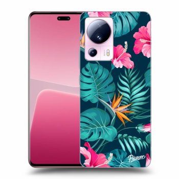 Maskica za Xiaomi 13 Lite - Pink Monstera