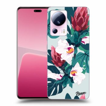 Picasee silikonska prozirna maskica za Xiaomi 13 Lite - Rhododendron
