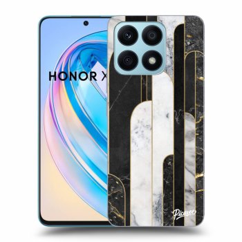 Maskica za Honor X8a - Black & White tile