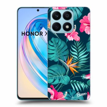 Maskica za Honor X8a - Pink Monstera