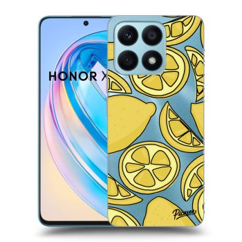 Picasee silikonska prozirna maskica za Honor X8a - Lemon