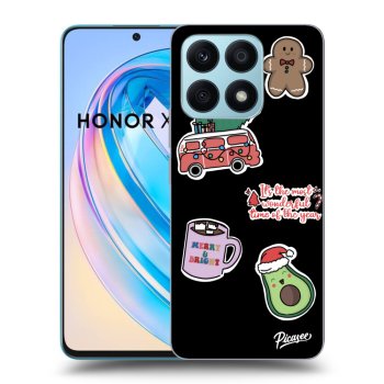 Maskica za Honor X8a - Christmas Stickers