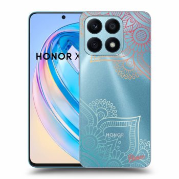 Picasee silikonska prozirna maskica za Honor X8a - Flowers pattern