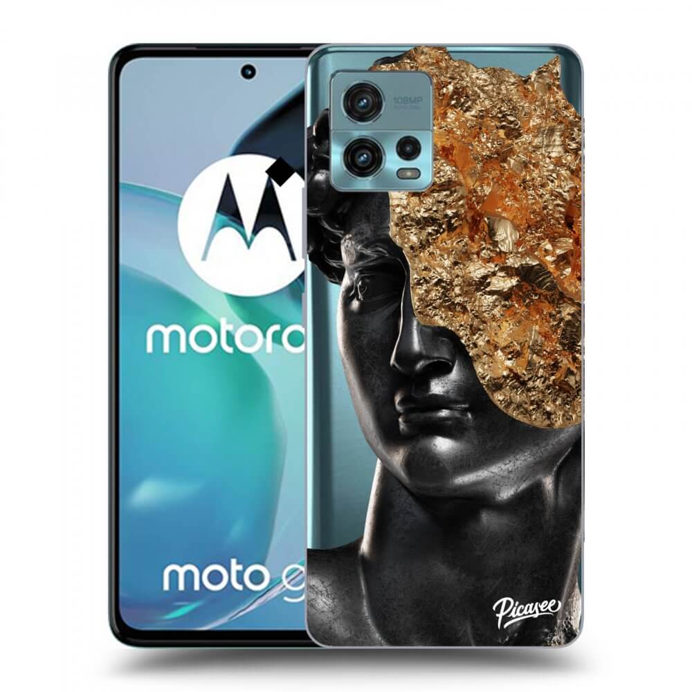 Picasee silikonska prozirna maskica za Motorola Moto G72 - Holigger