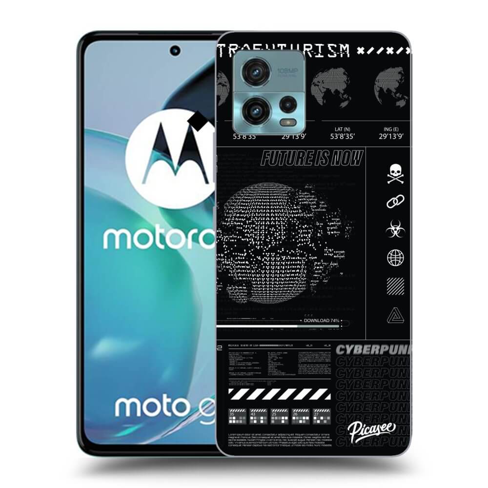 Picasee silikonska prozirna maskica za Motorola Moto G72 - FUTURE