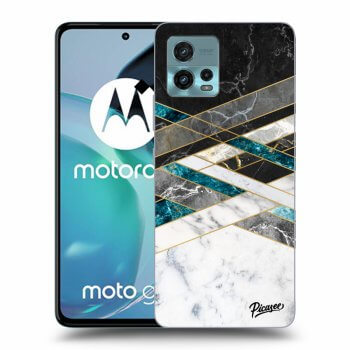 Maskica za Motorola Moto G72 - Black & White geometry