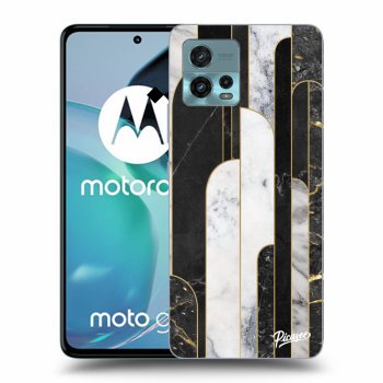 Maskica za Motorola Moto G72 - Black & White tile