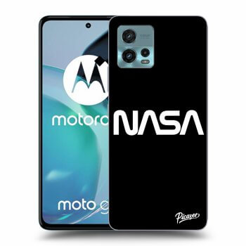 Picasee crna silikonska maskica za Motorola Moto G72 - NASA Basic