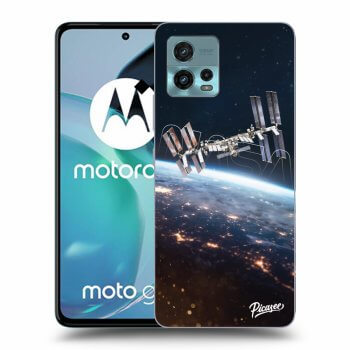 Picasee crna silikonska maskica za Motorola Moto G72 - Station