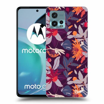 Maskica za Motorola Moto G72 - Purple Leaf