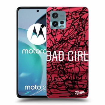 Picasee crna silikonska maskica za Motorola Moto G72 - Bad girl