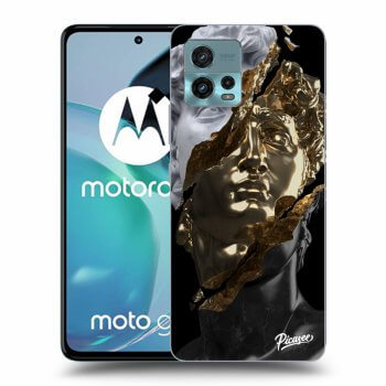 Picasee crna silikonska maskica za Motorola Moto G72 - Trigger