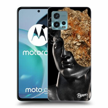 Picasee crna silikonska maskica za Motorola Moto G72 - Holigger