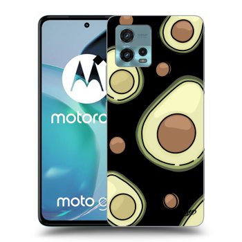 Picasee crna silikonska maskica za Motorola Moto G72 - Avocado
