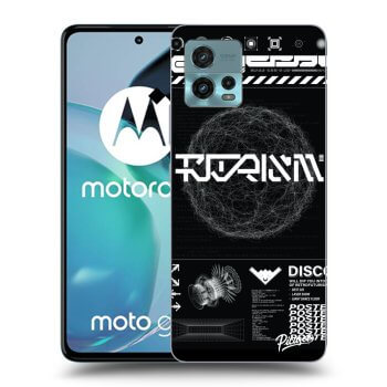 Picasee crna silikonska maskica za Motorola Moto G72 - BLACK DISCO