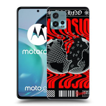 Picasee crna silikonska maskica za Motorola Moto G72 - EXPLOSION