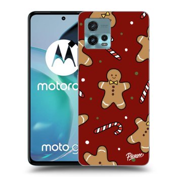 Picasee crna silikonska maskica za Motorola Moto G72 - Gingerbread 2
