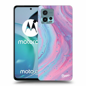 Maskica za Motorola Moto G72 - Pink liquid