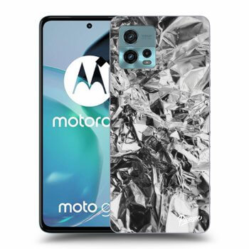 Picasee crna silikonska maskica za Motorola Moto G72 - Chrome