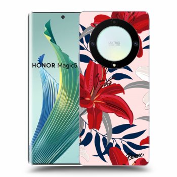 Maskica za Honor Magic5 Lite 5G - Red Lily
