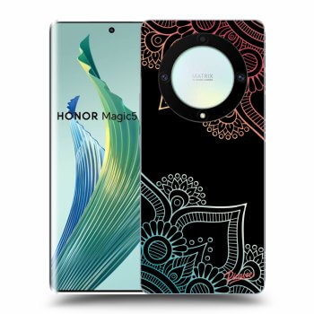 Maskica za Honor Magic5 Lite 5G - Flowers pattern