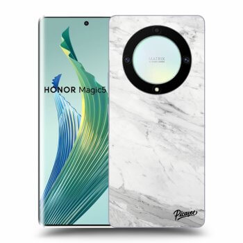 Maskica za Honor Magic5 Lite 5G - White marble