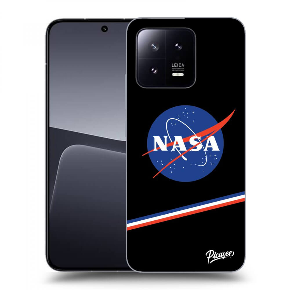 Picasee crna silikonska maskica za Xiaomi 13 - NASA Original