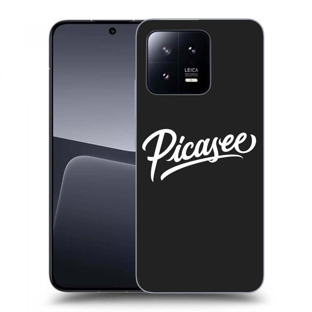 Picasee crna silikonska maskica za Xiaomi 13 - Picasee - White